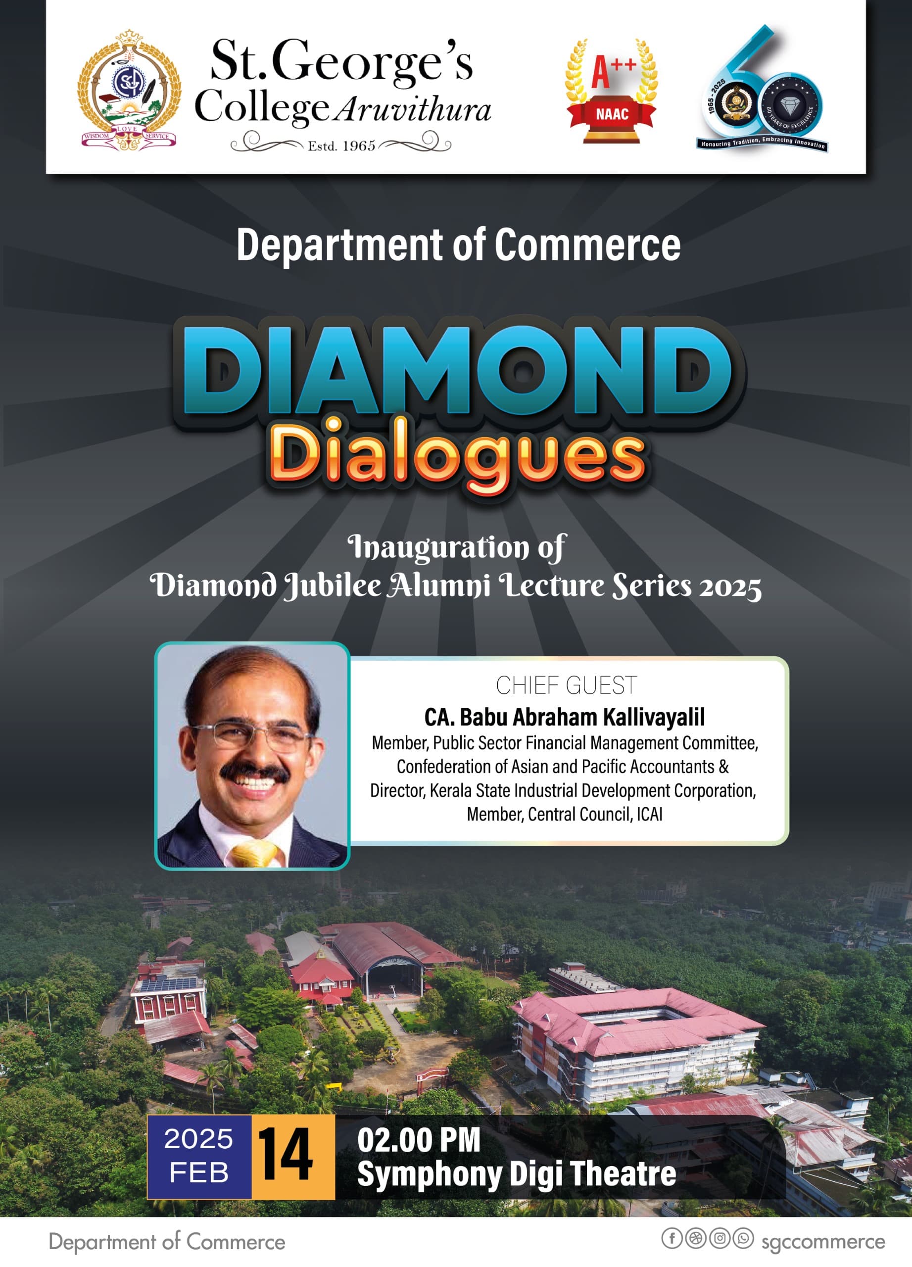 Diamond Dialogues : Diamond Jubilee Alumni Lecture Series